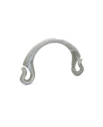 MANICI MEZZALUNA ASOLA GRIGIO CHIARO MARMORIZZATO