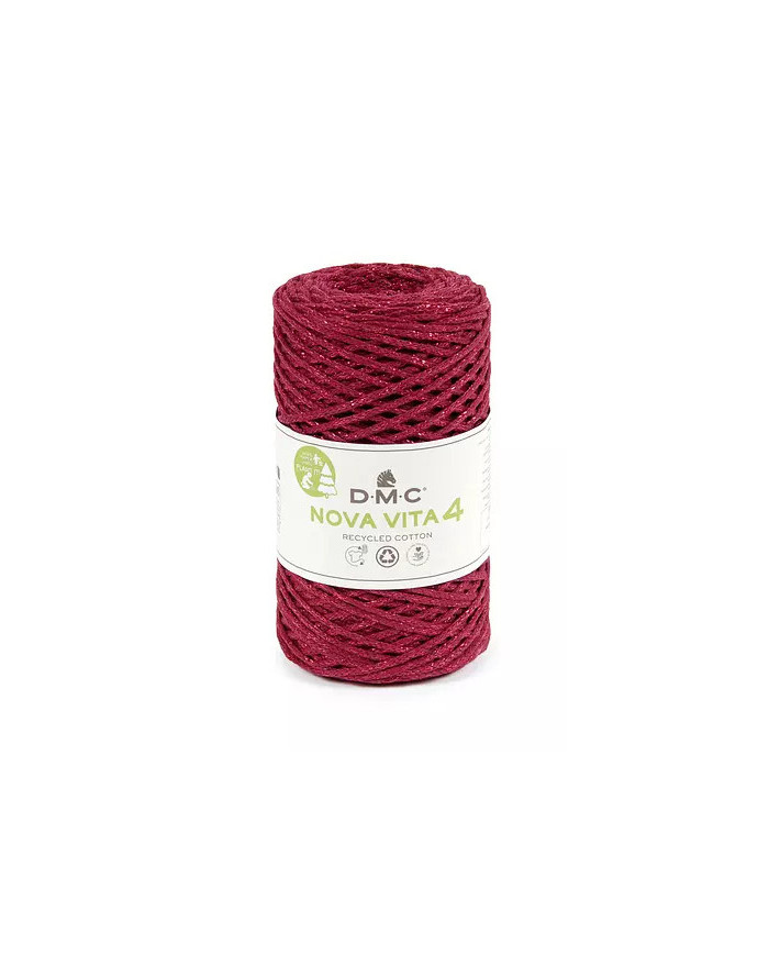 DMC NOVA VITA MM 4 METALLIC (250 GR) COL 115 ROSSO