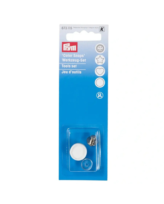 SET PUNZONI PER COLOR SNAPS 12,4 MM