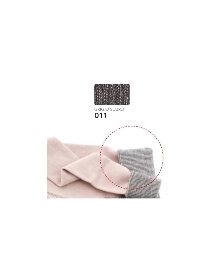 BORDI MAGLIA MARBET ACRILICO COL 011 GRIGIO SC.