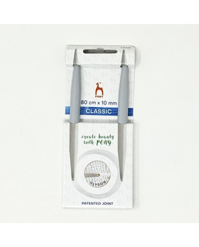 FERRI CIRCOLARI PLASTICA CM 80 N.10,0