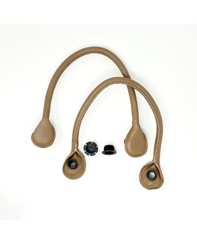 MANICI BORSA CON CHIUSURA VITE OBAG CM 54 BEIGE