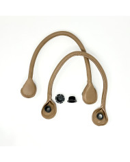 MANICI BORSA CON CHIUSURA VITE OBAG CM 54 BEIGE