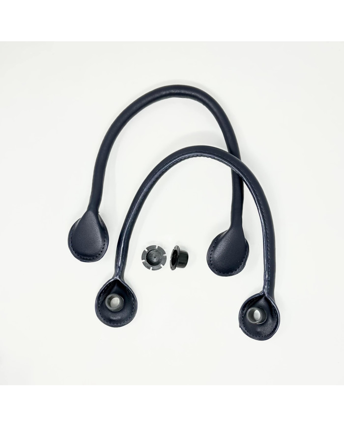 MANICI BORSA CON CHIUSURA VITE OBAG CM 54 BLU