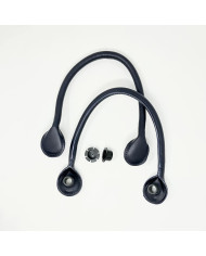 MANICI BORSA CON CHIUSURA VITE OBAG CM 54 BLU