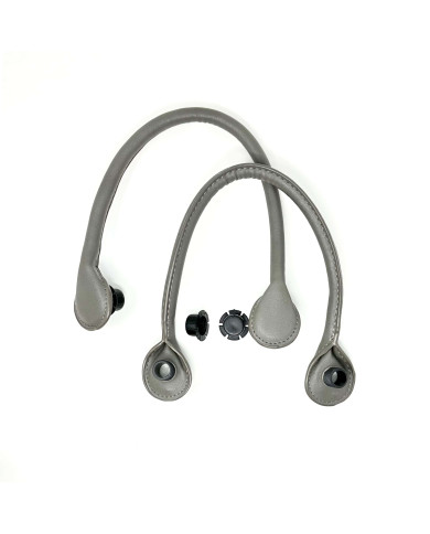 MANICI BORSA CON CHIUSURA VITE OBAG CM 54 GRIGIO