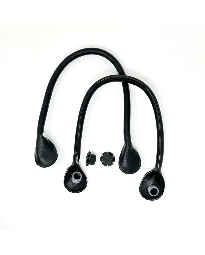 MANICI BORSA CON CHIUSURA VITE OBAG CM 54 NERO