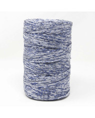 CORDINO ITALICO (500 G) COL 47 BIANCO / LAME BLU