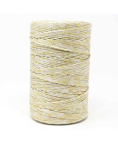 CORDINO ITALICO (500 G) COL 41 BIANCO / LAME GIAL