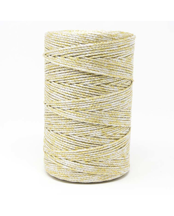 CORDINO ITALICO (500 G) COL 41 BIANCO / LAME GIAL