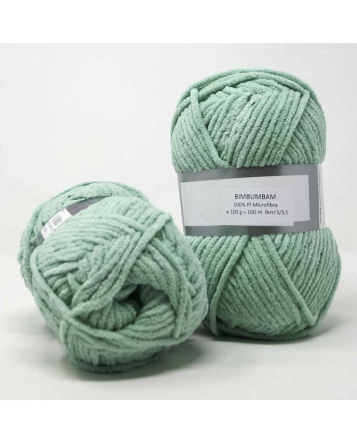 FILATO CF CINIGLIA (1 GOM X 100 GR) 26 VERDE ACQ.