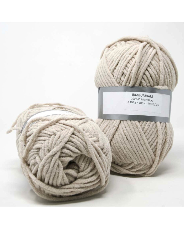 FILATO CF CINIGLIA (1 GOM X 100 GR) 22 BEIGE