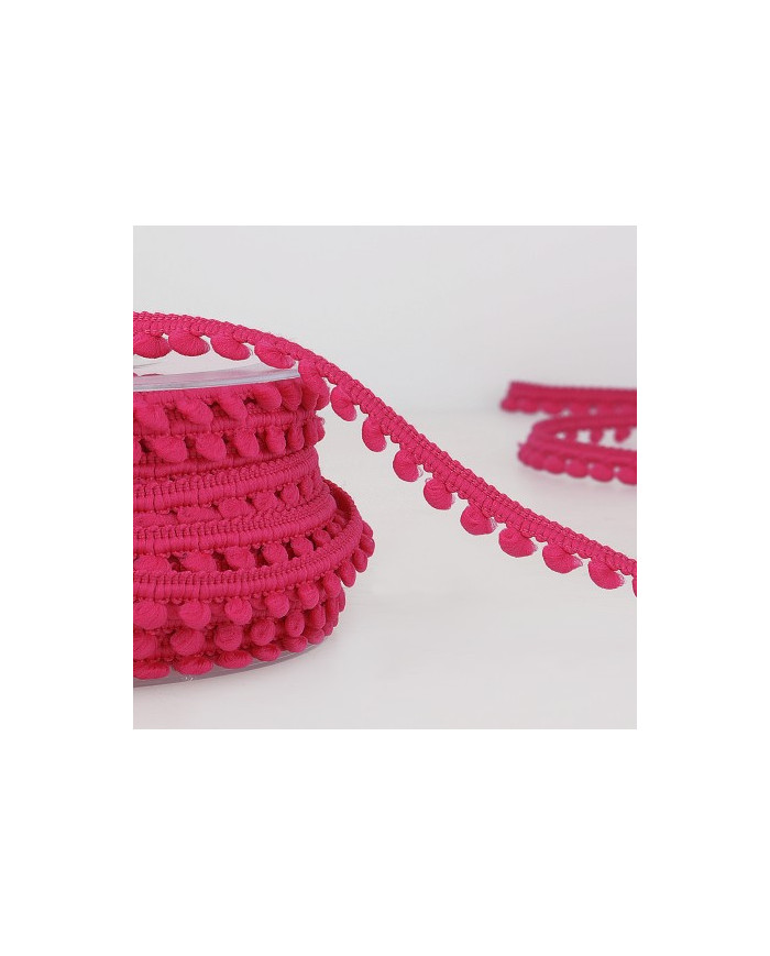 BORDURA POM PON S4959 COL 073 FUXIA