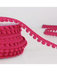 BORDURA POM PON S4959 COL 073 FUXIA