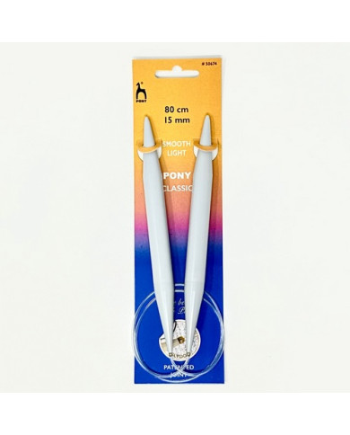 FERRI CIRCOLARI PLASTICA CM 80 N.15,0