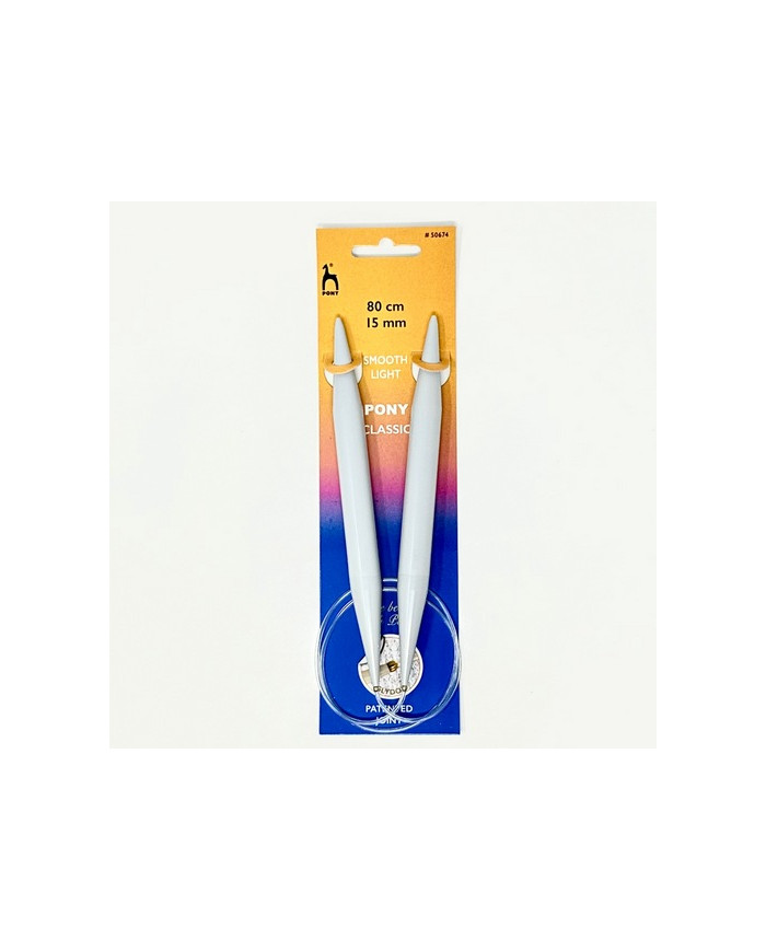 FERRI CIRCOLARI PLASTICA CM 80 N.15,0