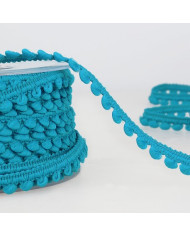 BORDURA POM PON S4959 COL 005 TURCHESE