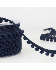 BORDURA POM PON S4959 COL 027 BLU MARINO