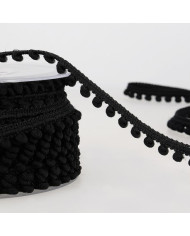 BORDURA POM PON S4959 COL 014 NERO