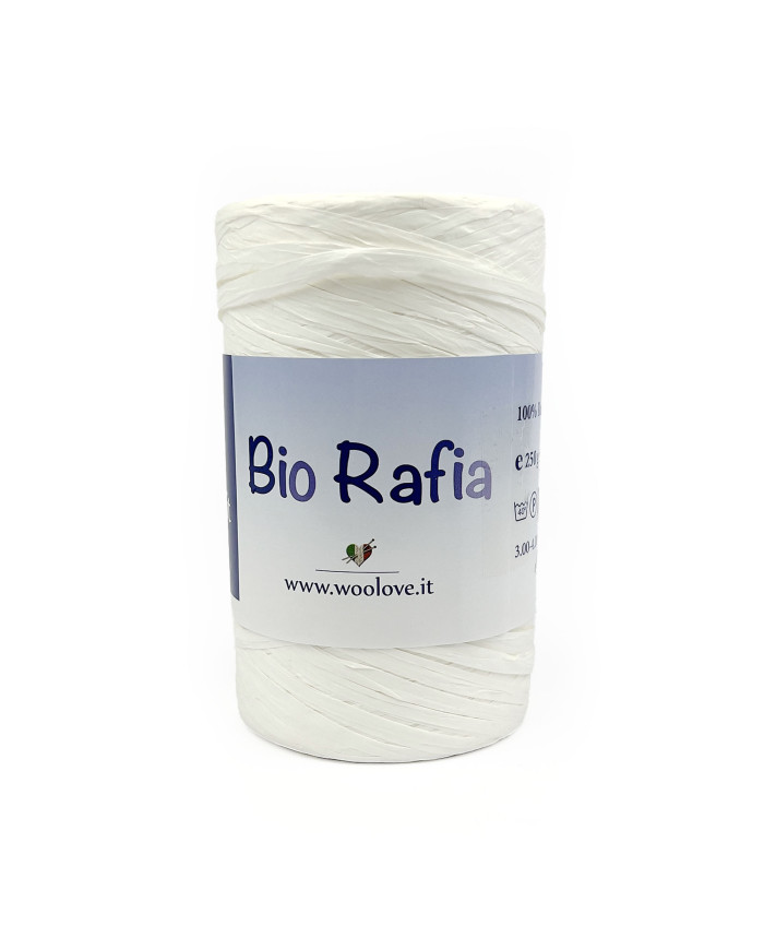 BIO RAFIA G 250 (425 M) COL 02 BIANCO