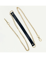 MANICO TRACOLLA MA144 CM 60 GOLD BLU