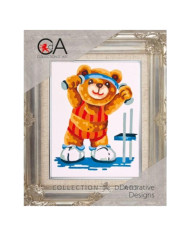 KIT MEZZOPUNTO CDA CM 20 X 25 ORSO GINNASTICA