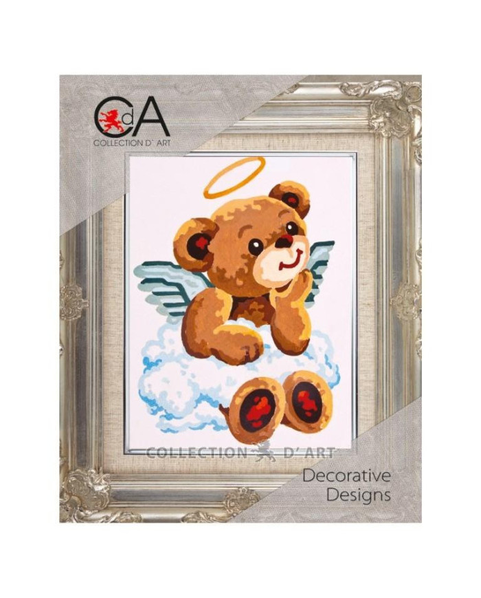 KIT MEZZOPUNTO CDA CM 20 X 25 ORSO ANGELO