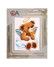 KIT MEZZOPUNTO CDA CM 20 X 25 ORSO ANGELO