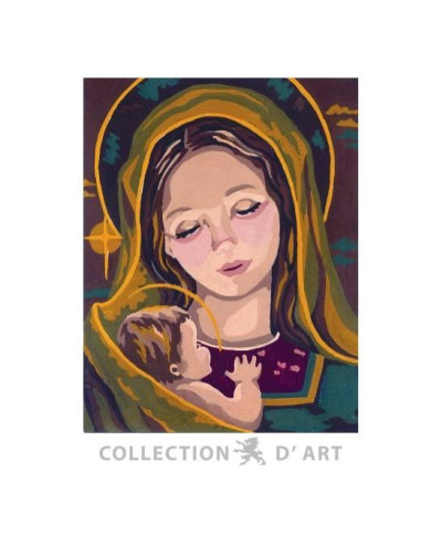 KIT MEZZOPUNTO CDA CM 20 X 25 MADONNA 1