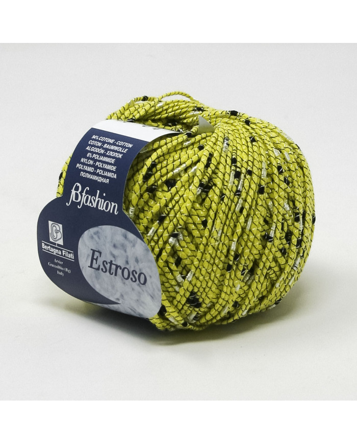 FILATO ESTROSO BERTAGNA (50 G.) 010 GIALLO