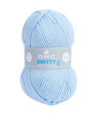 FILATO DMC KNITTY 6 100 GR. COL 675 CELESTE