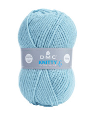 FILATO DMC KNITTY 6 100 GR. COL 741 AZZURRO CHIARO