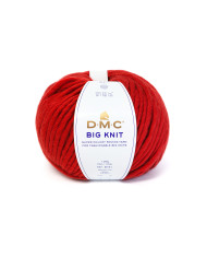 FILATO DMC BIG KNIT 200 GR COL 107 ROSSO