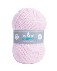 FILATO DMC KNITTY 6 100 GR. COL 958 ROSA