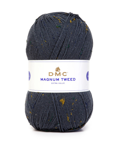 FILATO DMC MAGNUM TWEED 400 GR COL 076 BLU