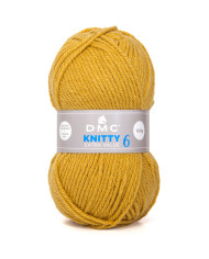 FILATO DMC KNITTY 6 100 GR. COL 670 SENAPE