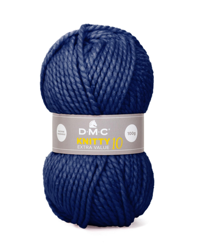 FILATO DMC KNITTY10 100 GR. COL 971 BLU