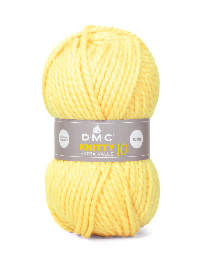 FILATO DMC KNITTY10 100 GR. COL 957 GIALLO