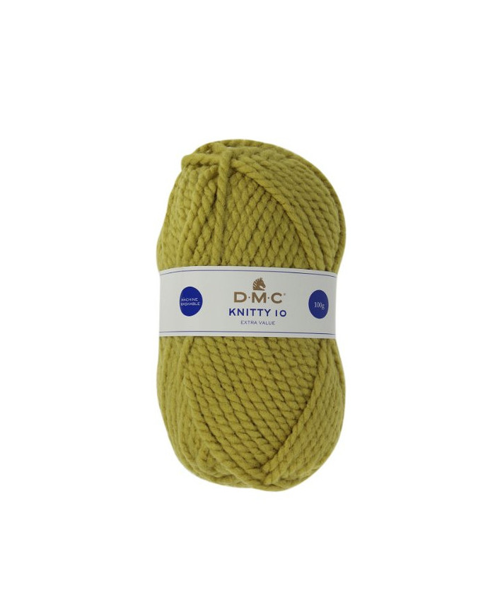 FILATO DMC KNITTY10 100 GR. COL 785 VERDINO