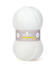 FILATO DMC KNITTY10 100 GR. COL 961 BIANCO