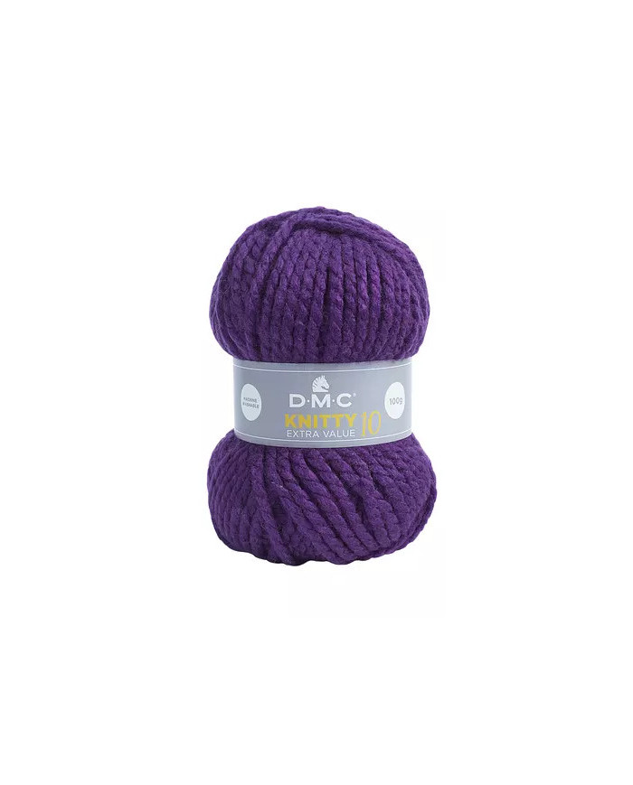 FILATO DMC KNITTY10 100 GR. COL 840 VIOLA