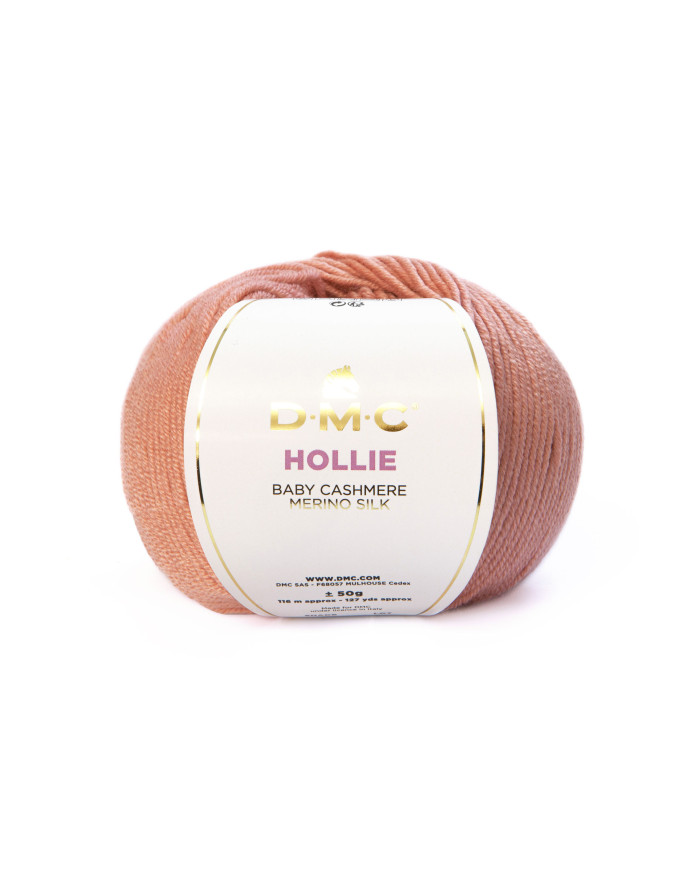 FILATO DMC HOLLIE 50 GR COL 676 ROSA ANTICO