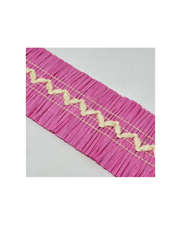 NASTRO ALTO RAFIA GRECA CENTRALE 39 ROSA SC.