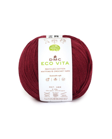 DMC ECO VITA (100 GR) MM 3 055 BORDEAUX