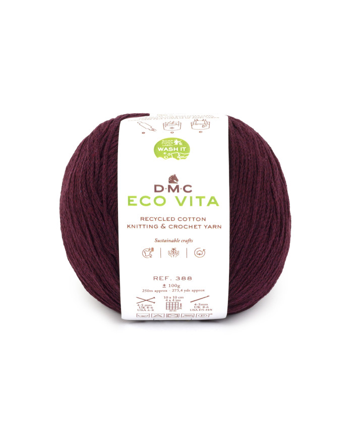 DMC ECO VITA (100 GR) MM 3 205 BORDEAUX SCURO