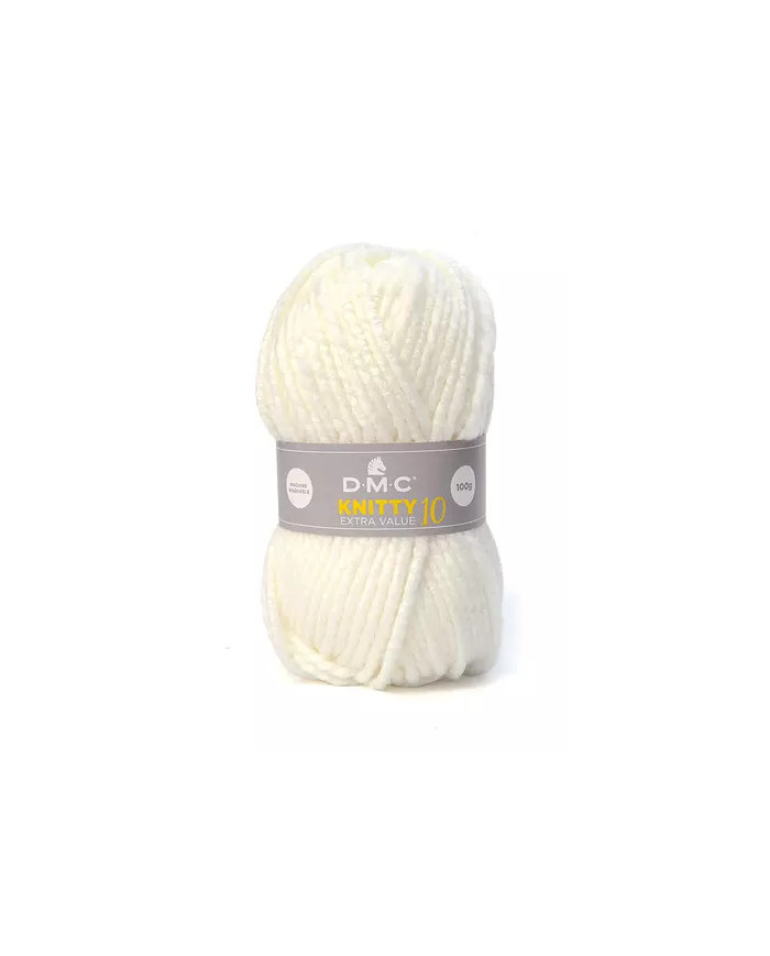 FILATO DMC KNITTY10 100 GR. COL 812 BIANCO
