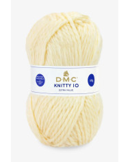 FILATO DMC KNITTY10 100 GR. COL 812 BIANCO LANA