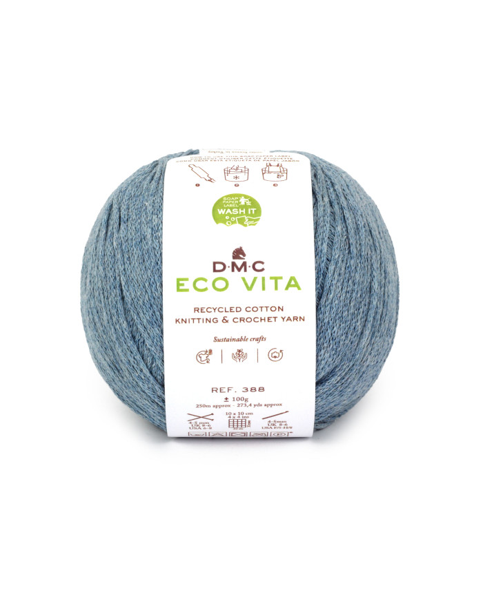 DMC ECO VITA (100 GR) MM 3 117 AZURRO POLVERE