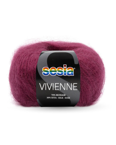 VIVIENNE KID SETA SESIA COL 5025 SANGRIA (25 GR)