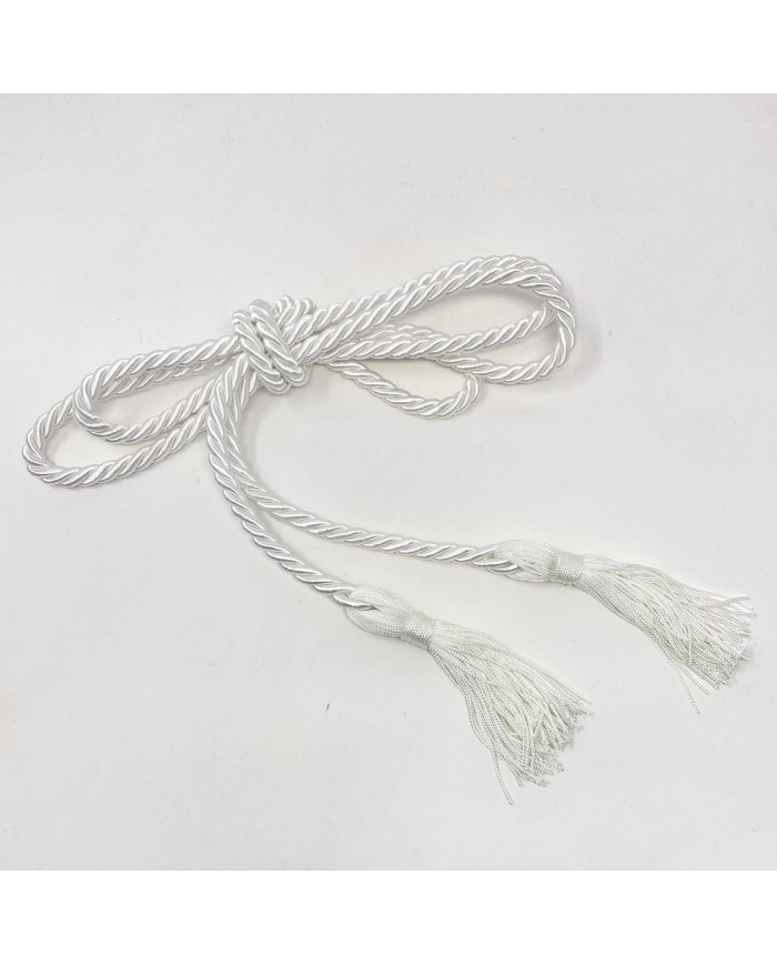 CINGOLETTO TIPO LUCIDO CON FIOCCO 0424 BIANCO